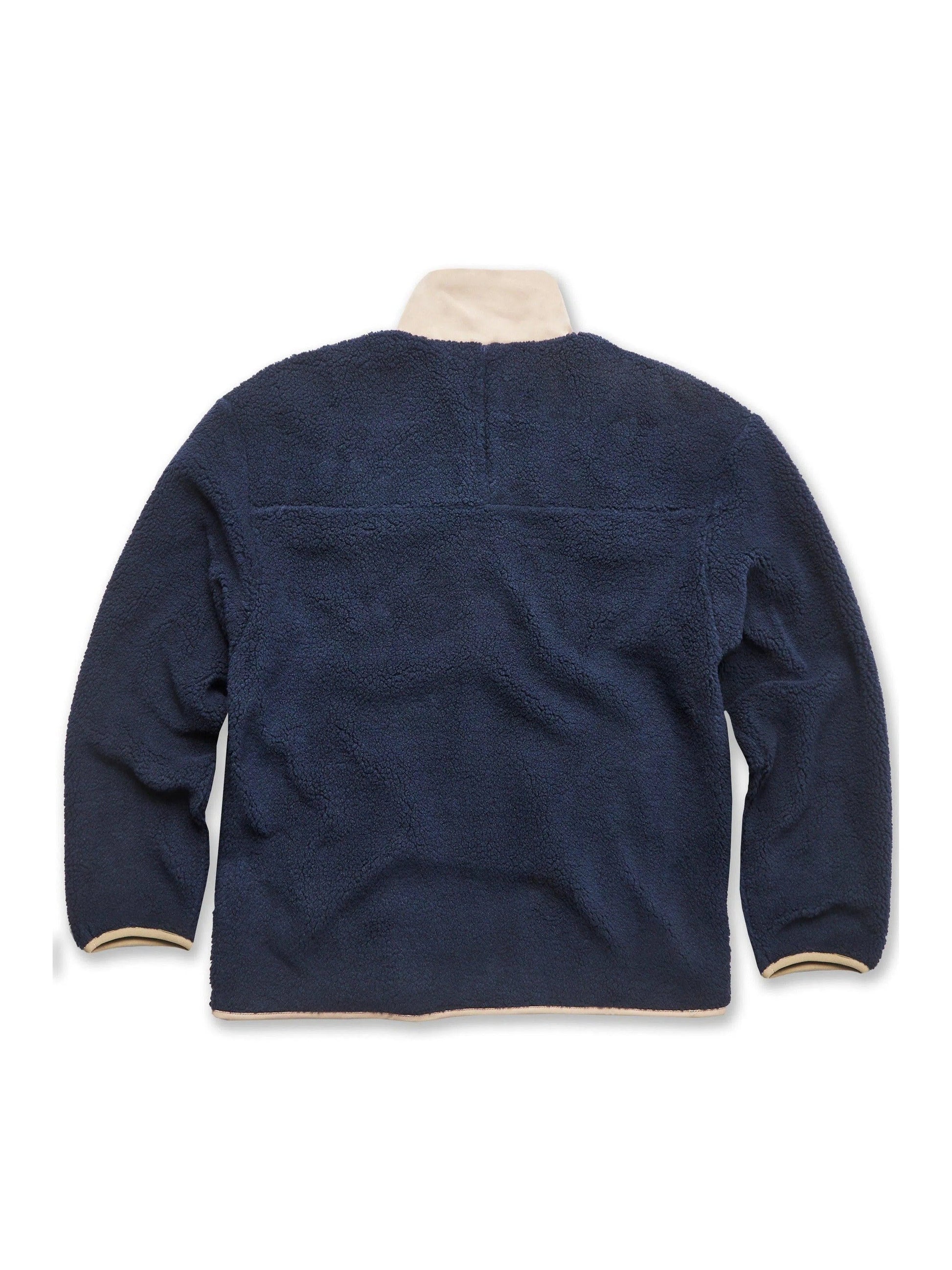 Sherpa Fleece Navy - Bascora