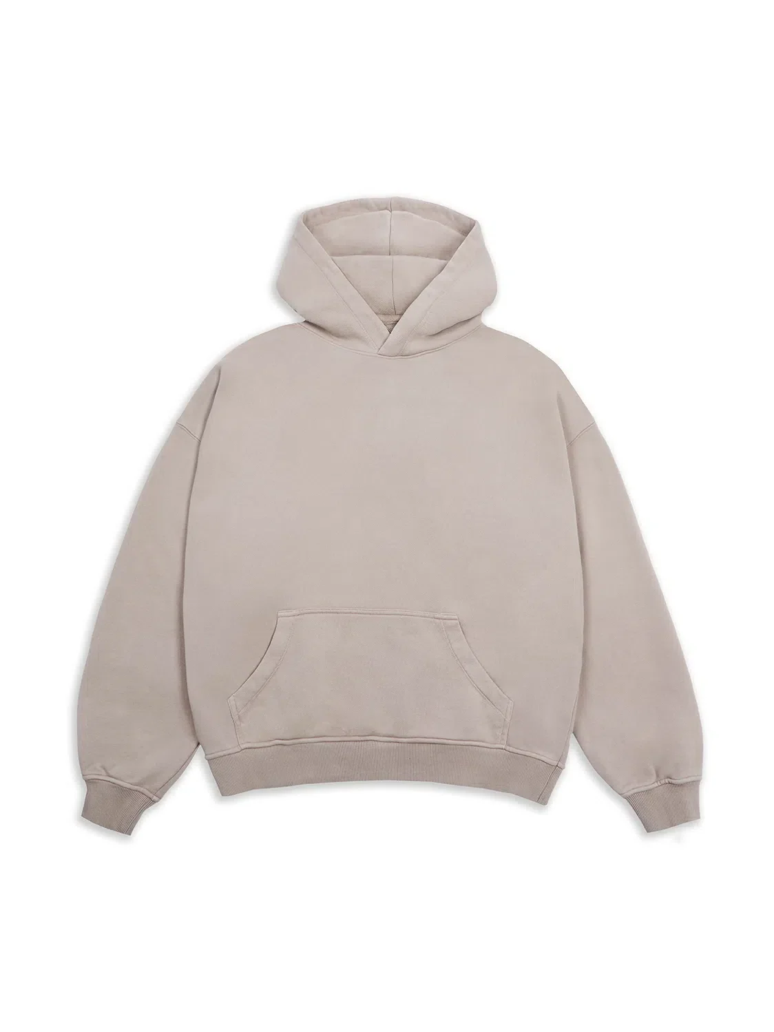 Antibes Heavyweight Hoodie Beige - Bascora