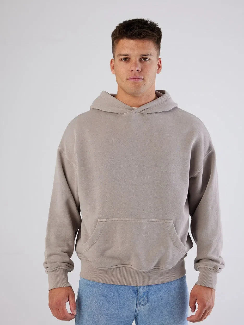 Antibes Heavyweight Hoodie Beige - Bascora