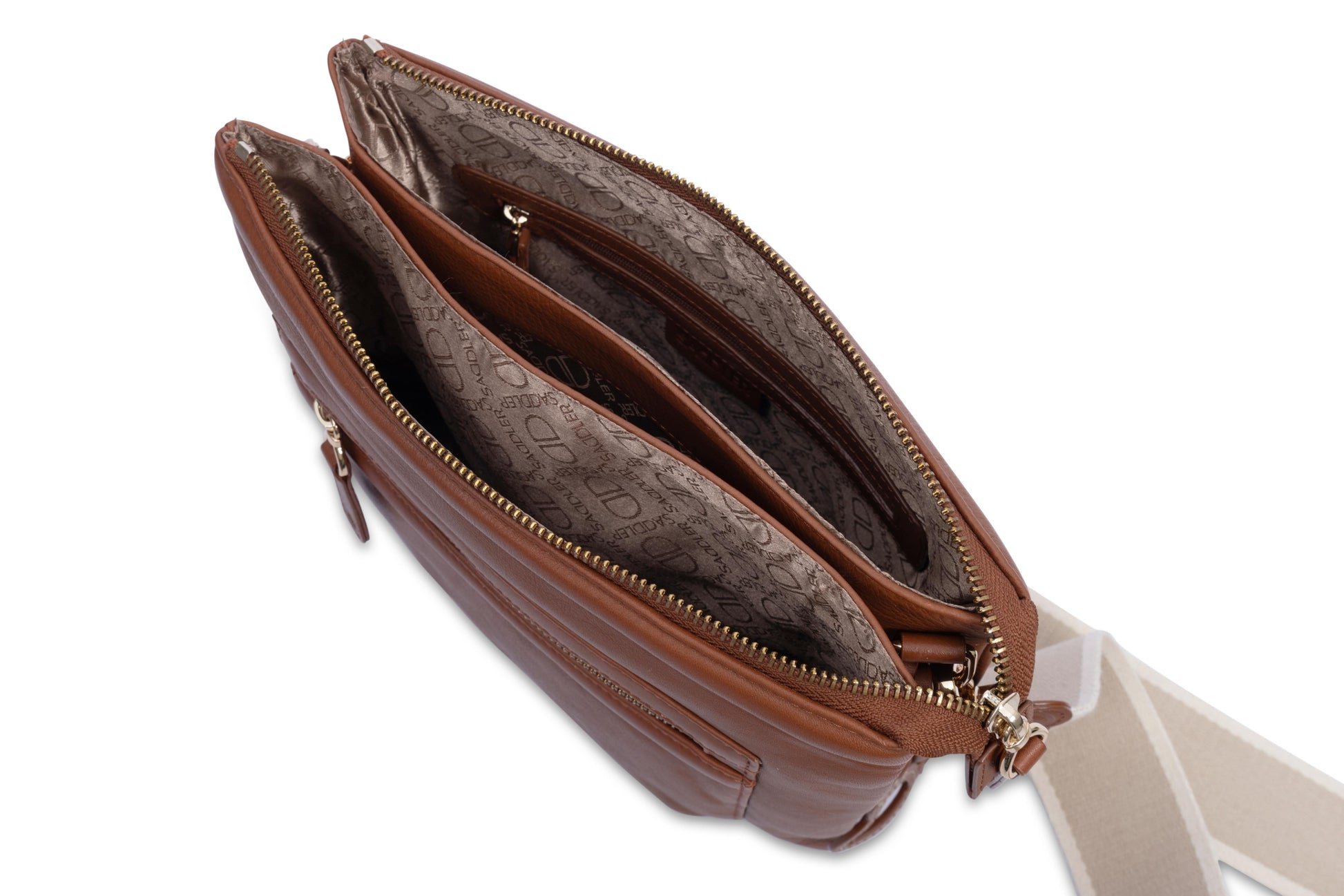 Ellen Leather Crossbody Bag - Bascora
