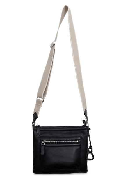 Ellen Leather Crossbody Bag - Bascora