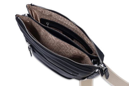 Ellen Leather Crossbody Bag - Bascora