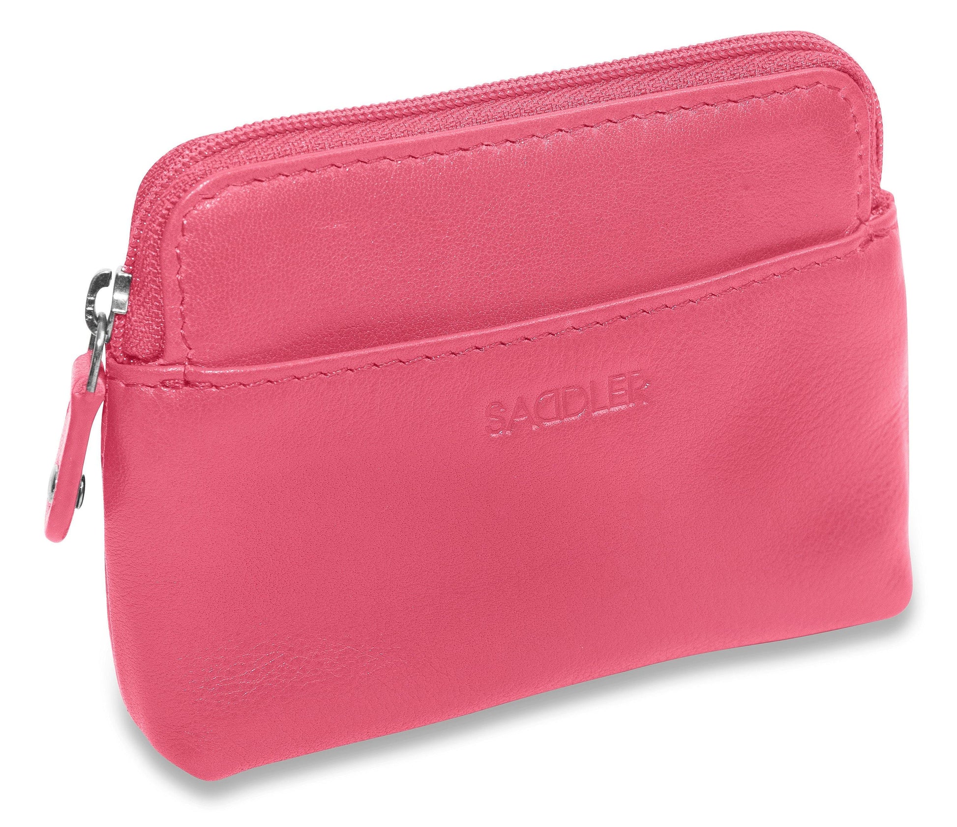 Pia RFID Leather Zip-Top Purse - Bascora