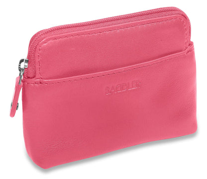 Pia RFID Leather Zip-Top Purse - Bascora