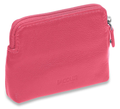 Pia RFID Leather Zip-Top Purse - Bascora