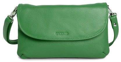 Audrey Leather Crossbody Bag & Clutch - Bascora