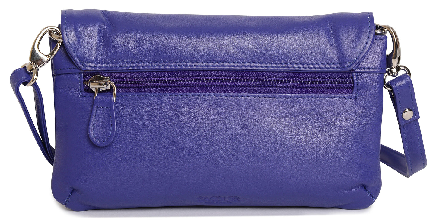 Audrey Leather Crossbody Bag & Clutch - Bascora