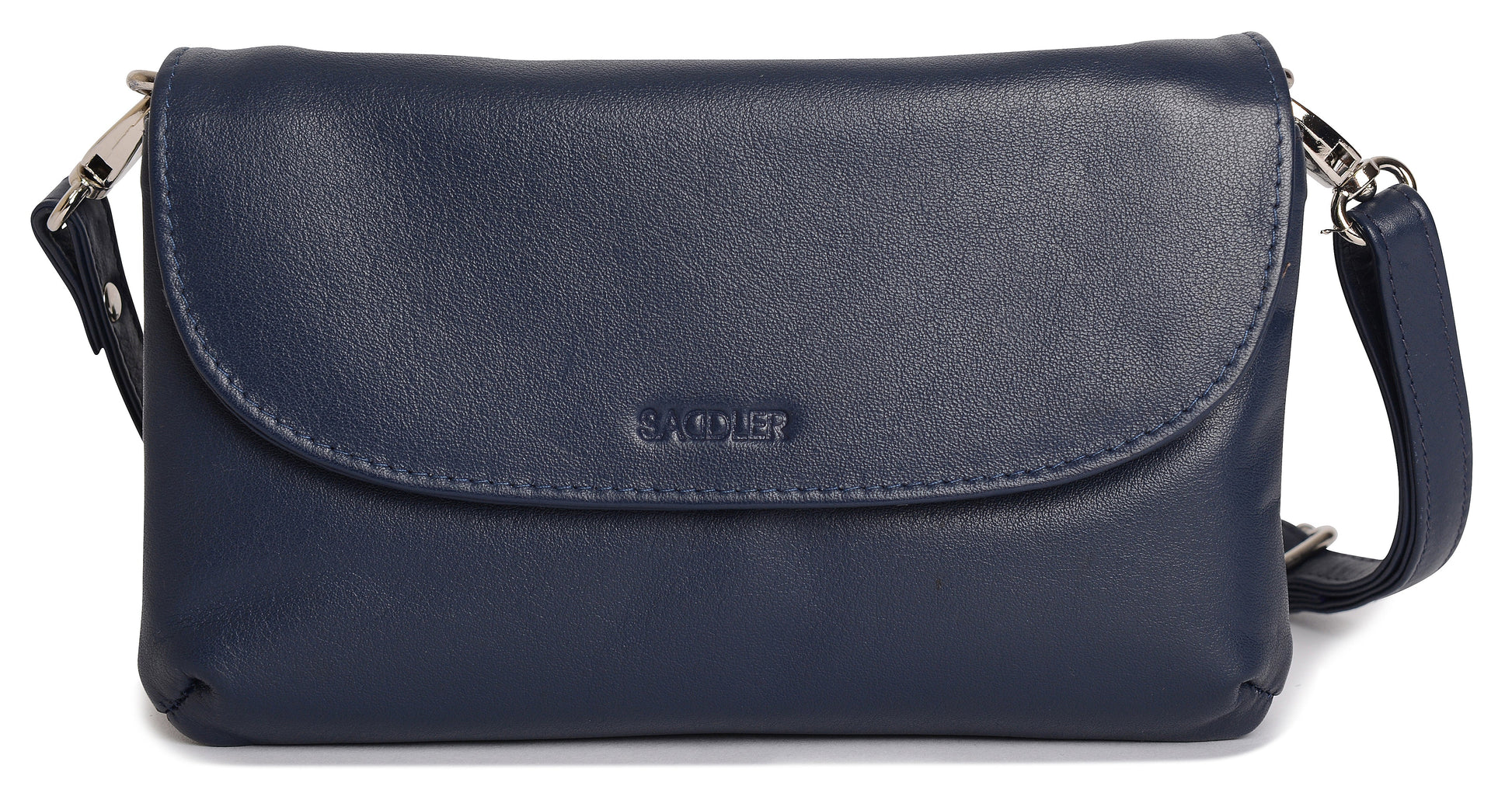 Audrey Leather Crossbody Bag & Clutch - Bascora