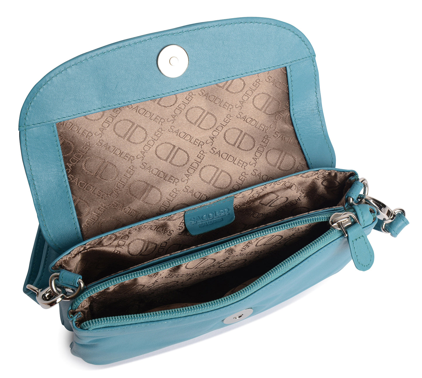 Audrey Leather Crossbody Bag & Clutch - Bascora