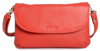 Audrey Leather Crossbody Bag & Clutch - Bascora