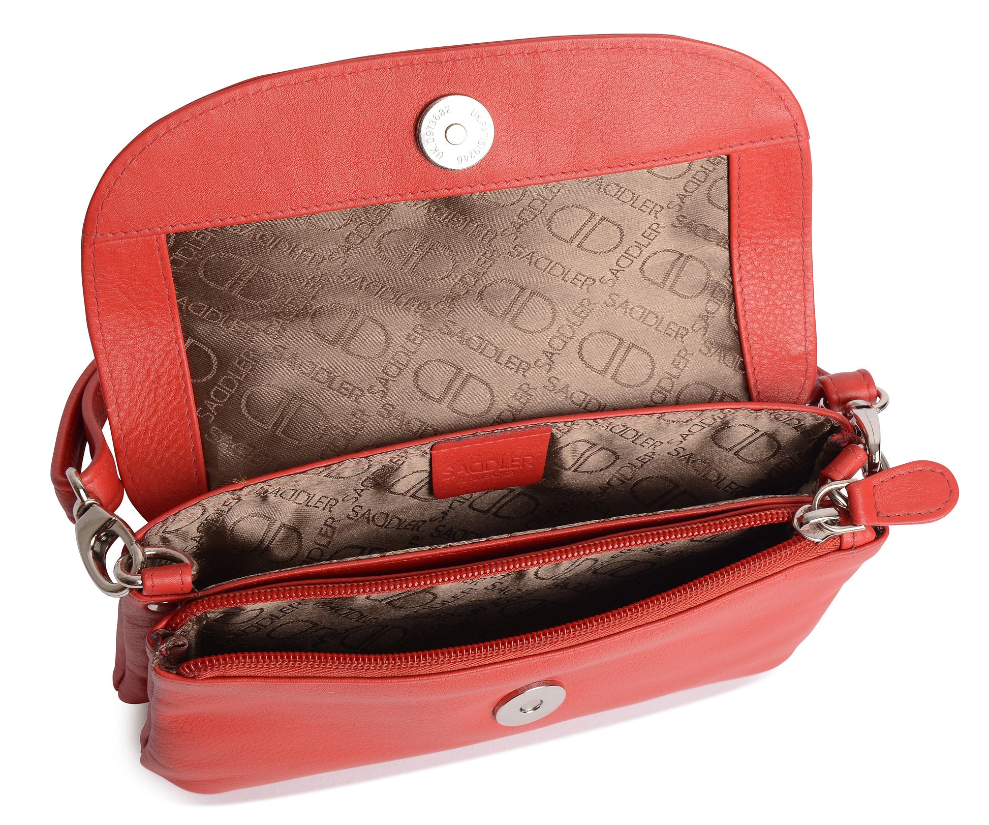 Audrey Leather Crossbody Bag & Clutch - Bascora