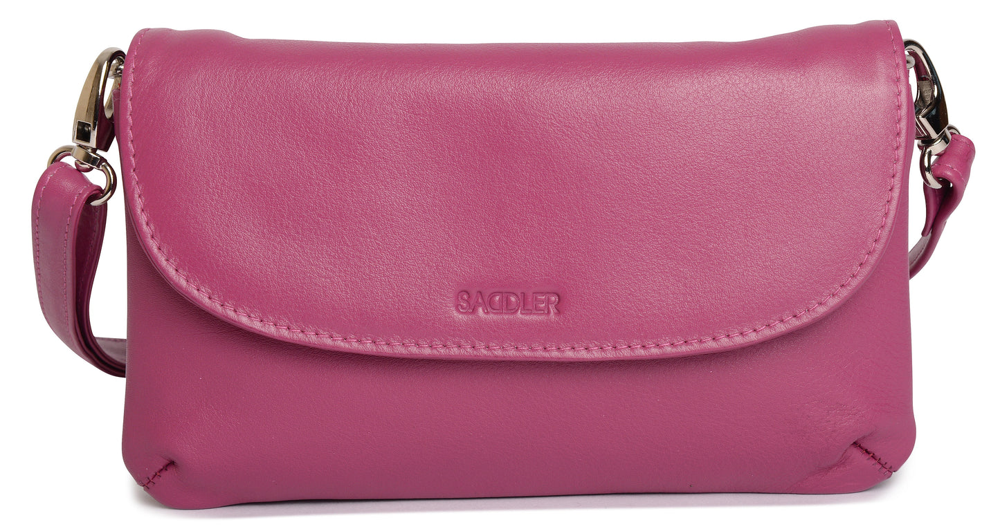 Audrey Leather Crossbody Bag & Clutch - Bascora