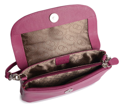 Audrey Leather Crossbody Bag & Clutch - Bascora