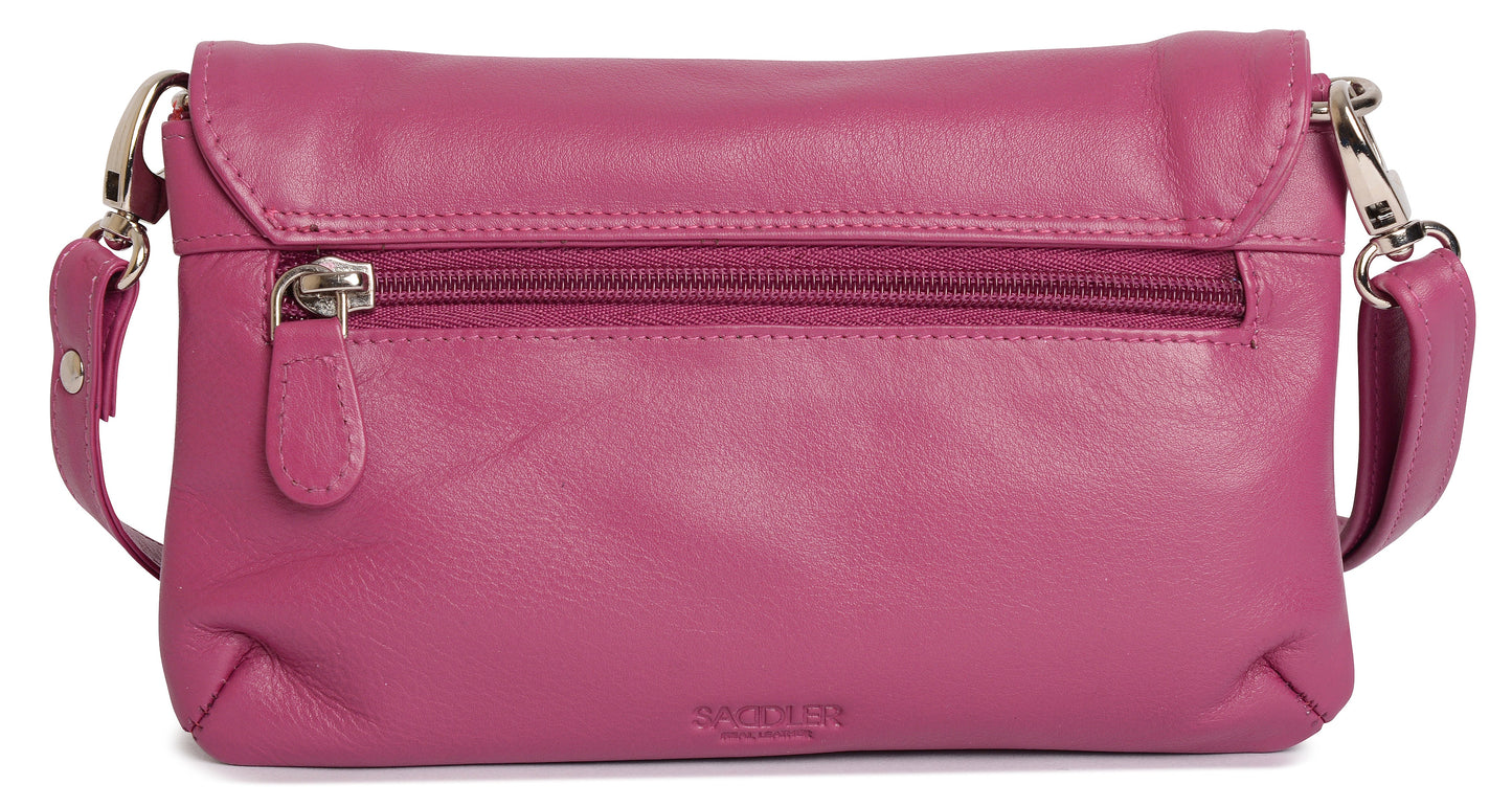 Audrey Leather Crossbody Bag & Clutch - Bascora