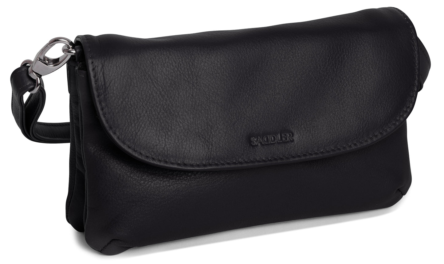 Audrey Leather Crossbody Bag & Clutch - Bascora