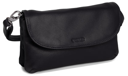 Audrey Leather Crossbody Bag & Clutch - Bascora