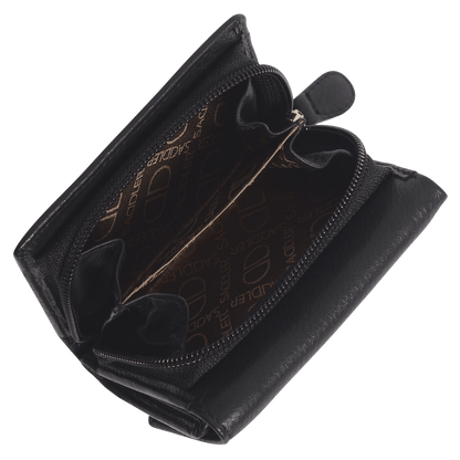Carla RFID Leather Trifold Purse - Bascora