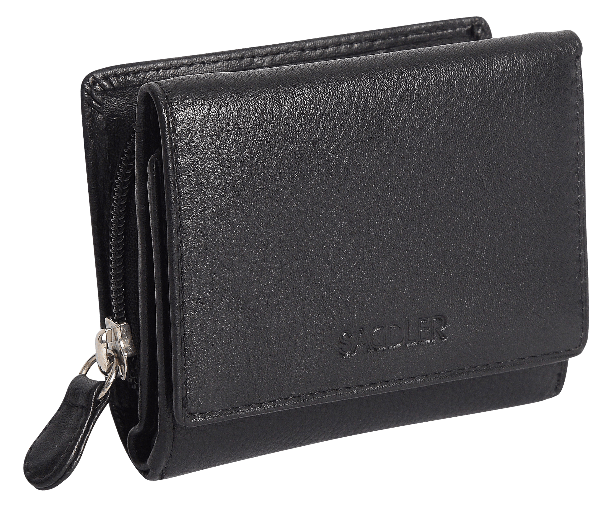 Carla RFID Leather Trifold Purse - Bascora