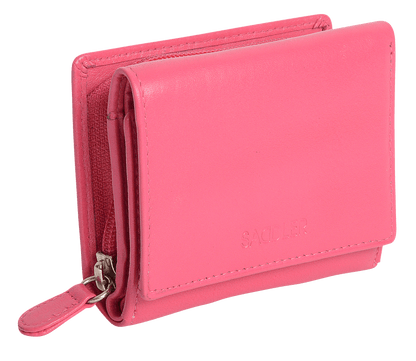 Carla RFID Leather Trifold Purse - Bascora