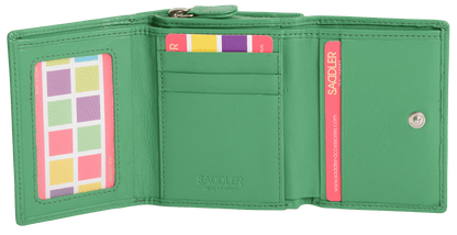 Carla RFID Leather Trifold Purse - Bascora