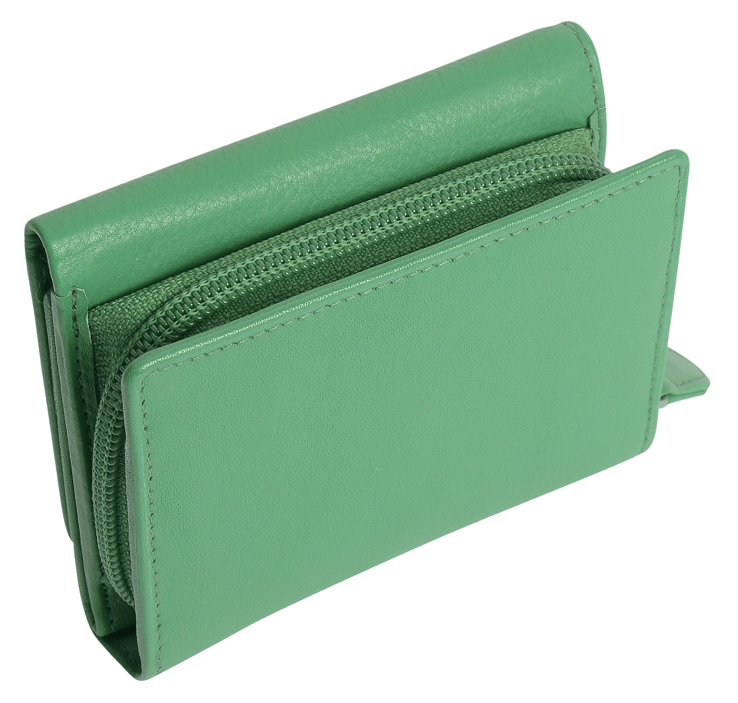 Carla RFID Leather Trifold Purse - Bascora