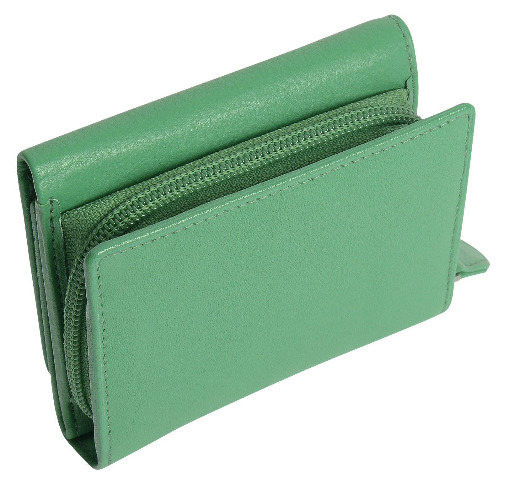 Carla RFID Leather Trifold Purse - Bascora