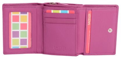Carla RFID Leather Trifold Purse - Bascora