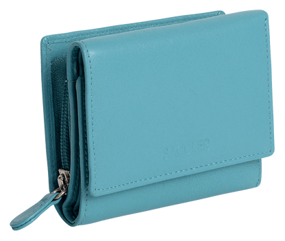 Carla RFID Leather Trifold Purse - Bascora
