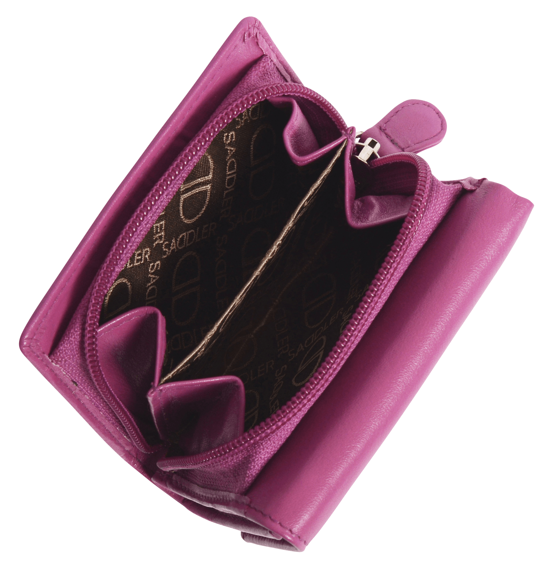 Carla RFID Leather Trifold Purse - Bascora