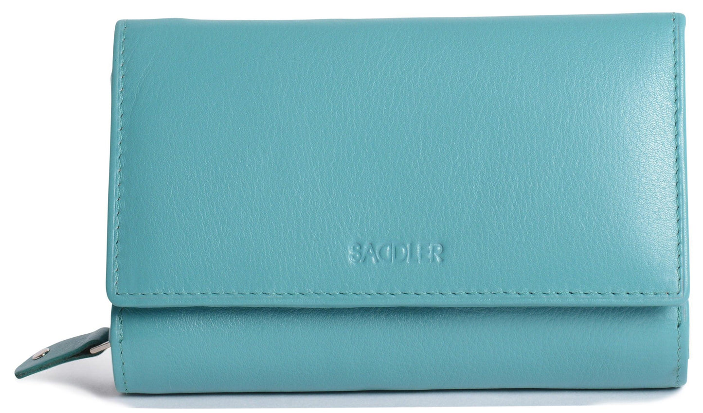 Eleanor Trifold Leather Purse - Bascora