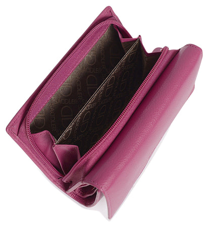 Eleanor Trifold Leather Purse - Bascora