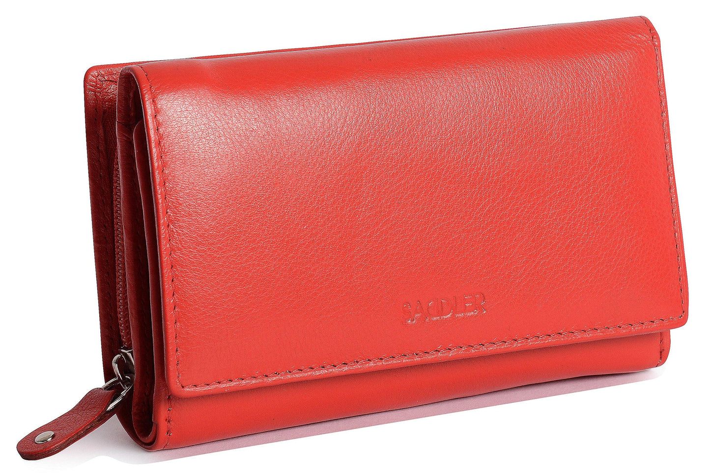 Eleanor Trifold Leather Purse - Bascora