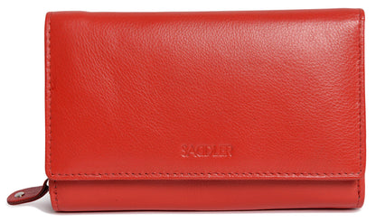 Eleanor Trifold Leather Purse - Bascora