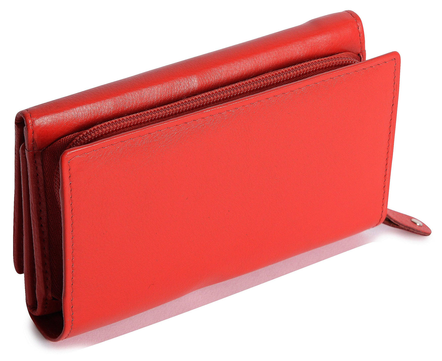Eleanor Trifold Leather Purse - Bascora