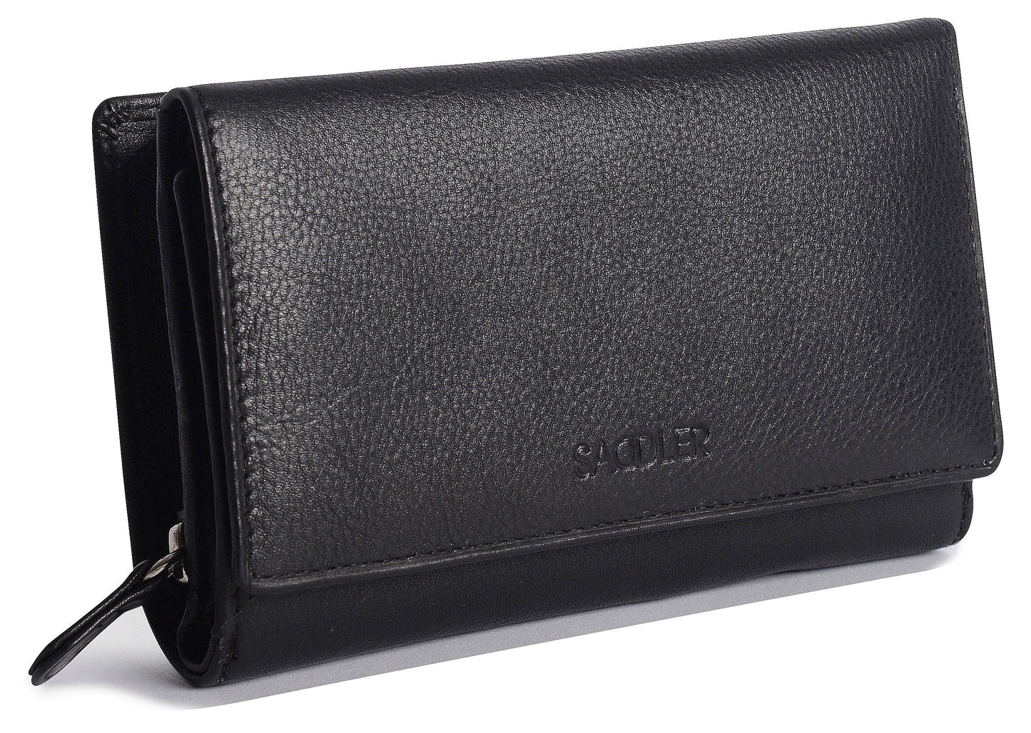 Eleanor Trifold Leather Purse - Bascora