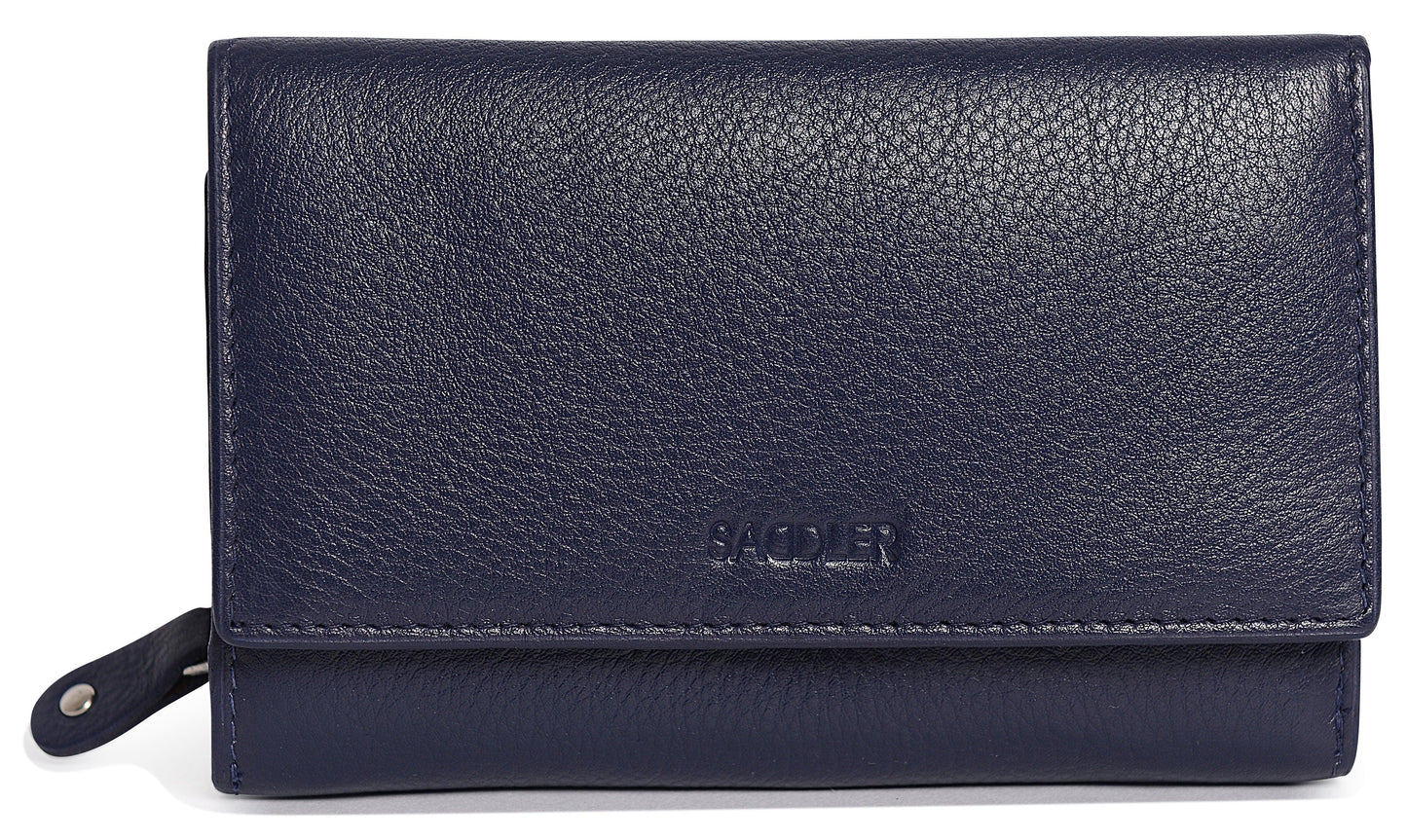 Eleanor Trifold Leather Purse - Bascora