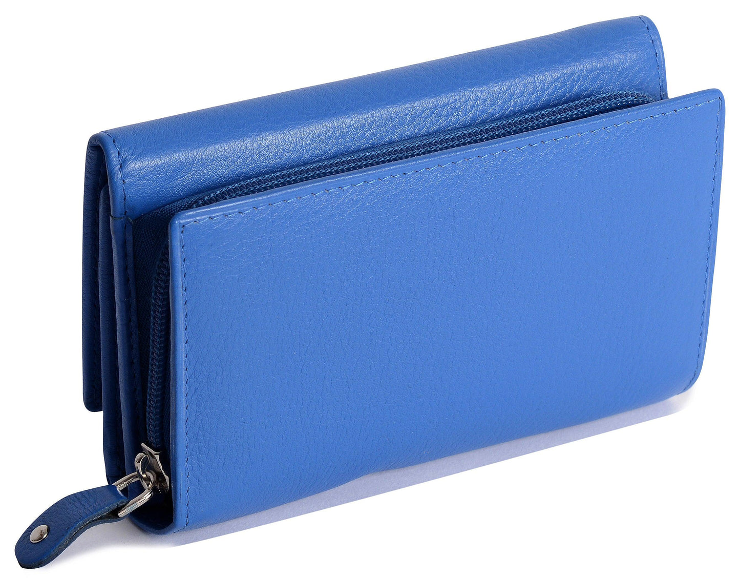 Eleanor Trifold Leather Purse - Bascora
