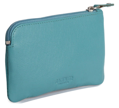 Ellie RFID Leather Coin & Card Purse - Bascora