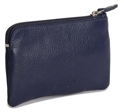Ellie RFID Leather Coin & Card Purse - Bascora
