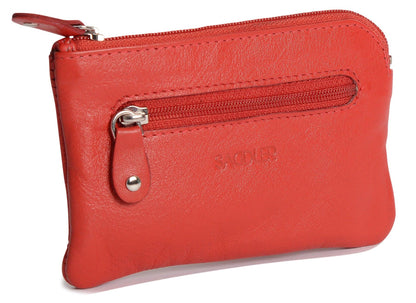 Ellie RFID Leather Coin & Card Purse - Bascora