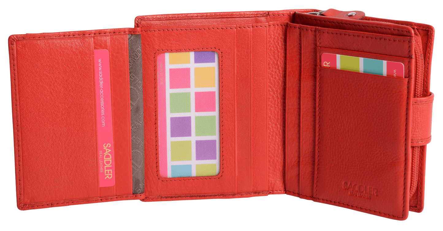 Emily RFID Leather Wallet - Bascora
