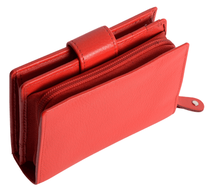 Emily RFID Leather Wallet - Bascora