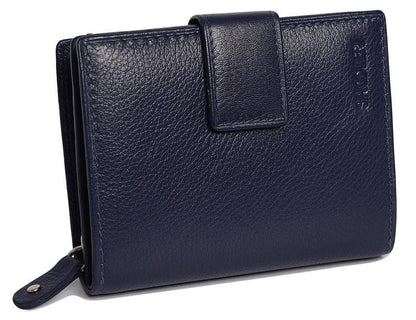 Emily RFID Leather Wallet - Bascora