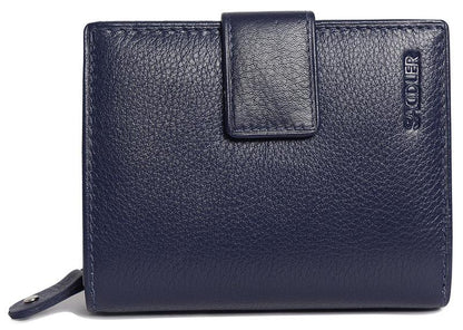 Emily RFID Leather Wallet - Bascora