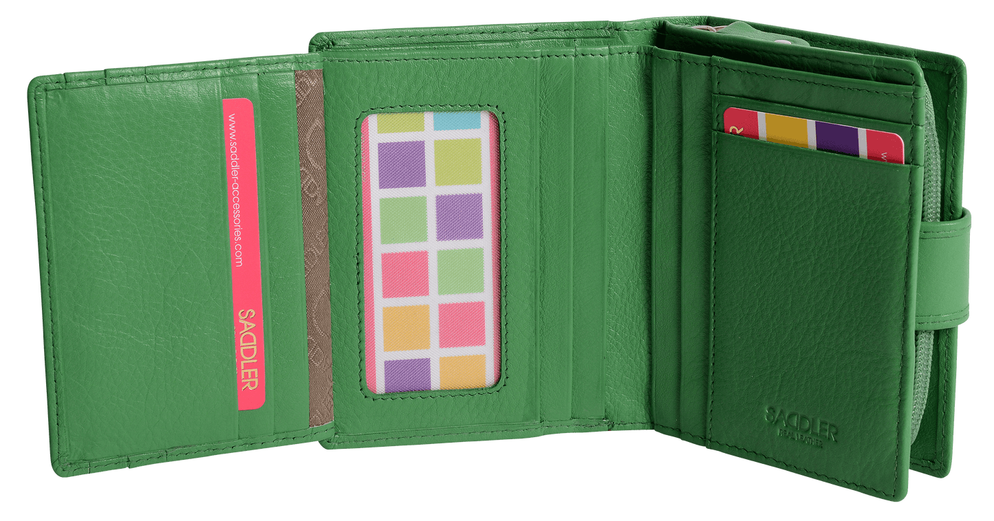 Emily RFID Leather Wallet - Bascora