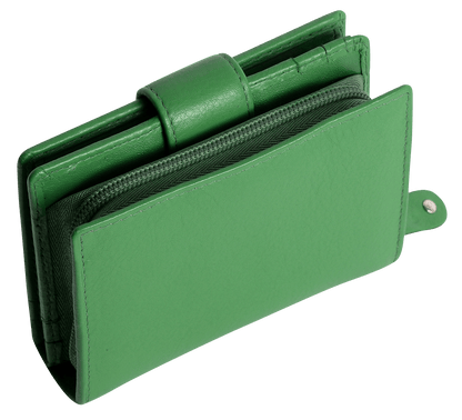 Emily RFID Leather Wallet - Bascora