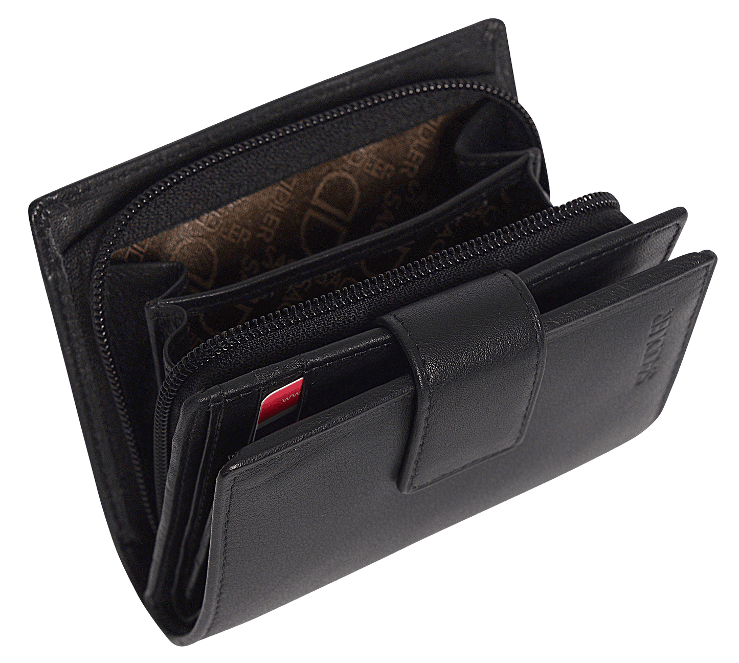 Emily RFID Leather Wallet - Bascora