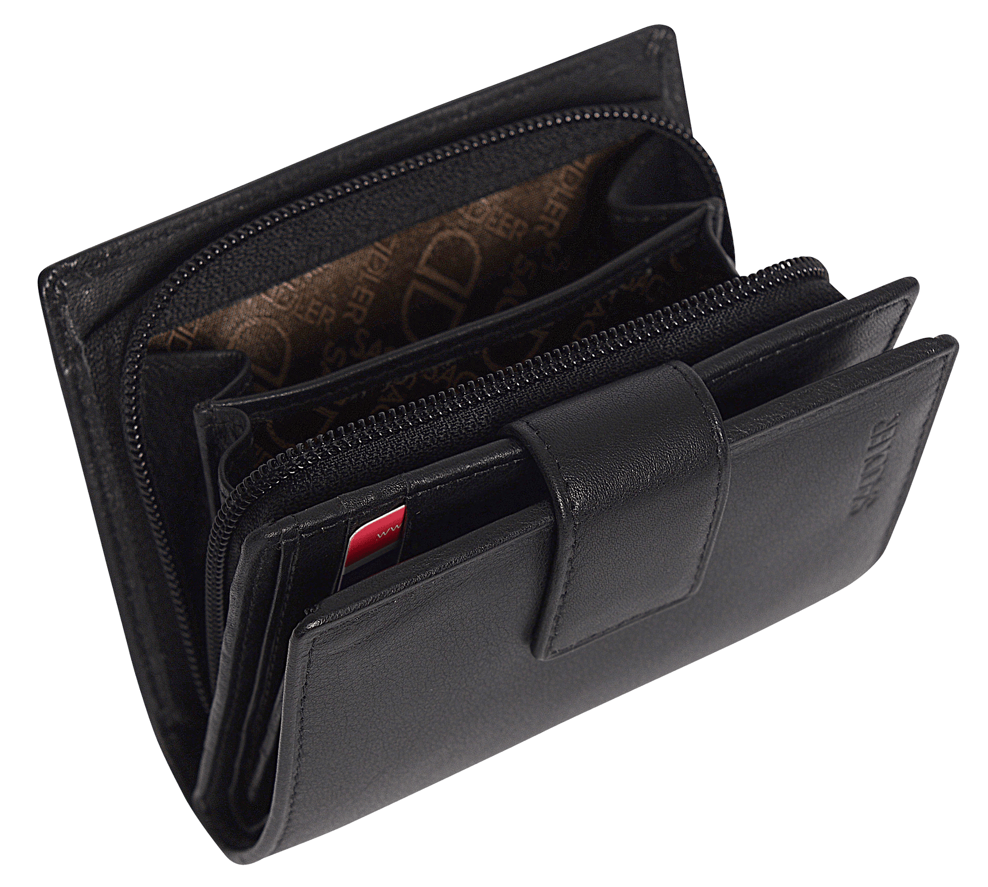 Emily RFID Leather Wallet - Bascora