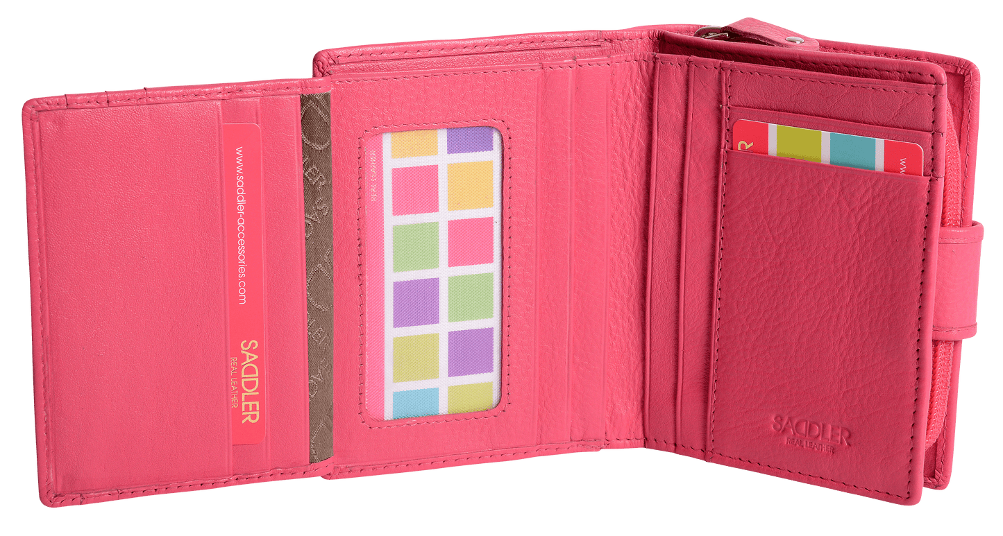 Emily RFID Leather Wallet - Bascora