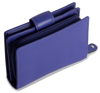 Emily RFID Leather Wallet - Bascora